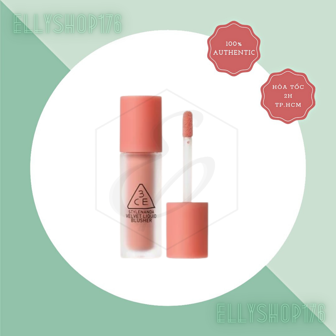 Má hồng kem 3CE Velvet Liquid Blusher